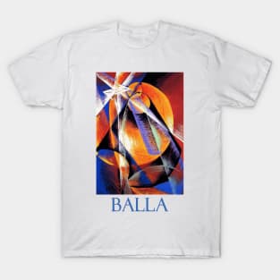 Planet Mercury Passing in Front of the Sun (1914) by Giacomo Balla T-Shirt